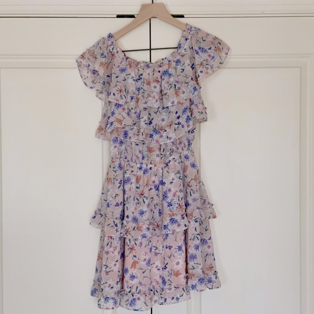 BOGO - Layered Floral Dress - NWOT